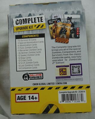 【新品未開封】海外版Condemned＋Condemned 2[2本セット] Zombicide: Second Edition Complete Upgrade Kit Kickstarter Pre