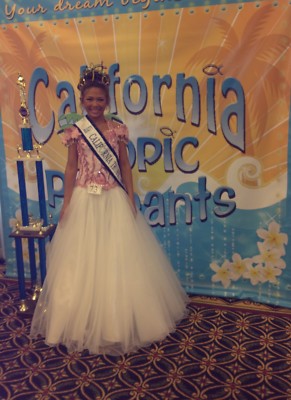 Custom One-Of-A-Kind Pink White WINNING Pageant Gown Teen Girls Size  10/12/14 | eBay