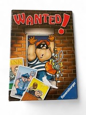Wanted! Card Game Ravensburger 1999 Vintage Rare Cops & Robbers