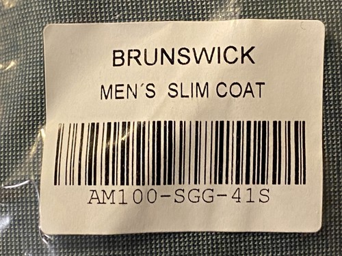 $595 Allure Men Brunswick Slim Coat Formalwear Short | Sea Glass Green | 41S - Picture 8 of 17