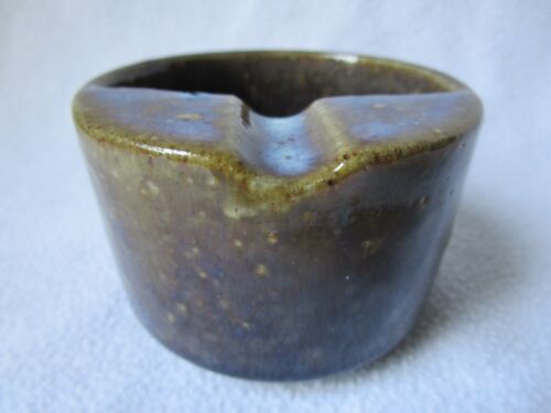 Z Keramik kleiner alter Aschenbecher Laufglasur gemarkt rund 8x5cm unbeschädigt - Bild 1 von 11