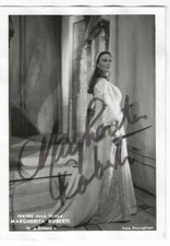 Margherita Roberti Signed 3 x 5 Photo Teatro Alla Scala Autographed Opera Singer