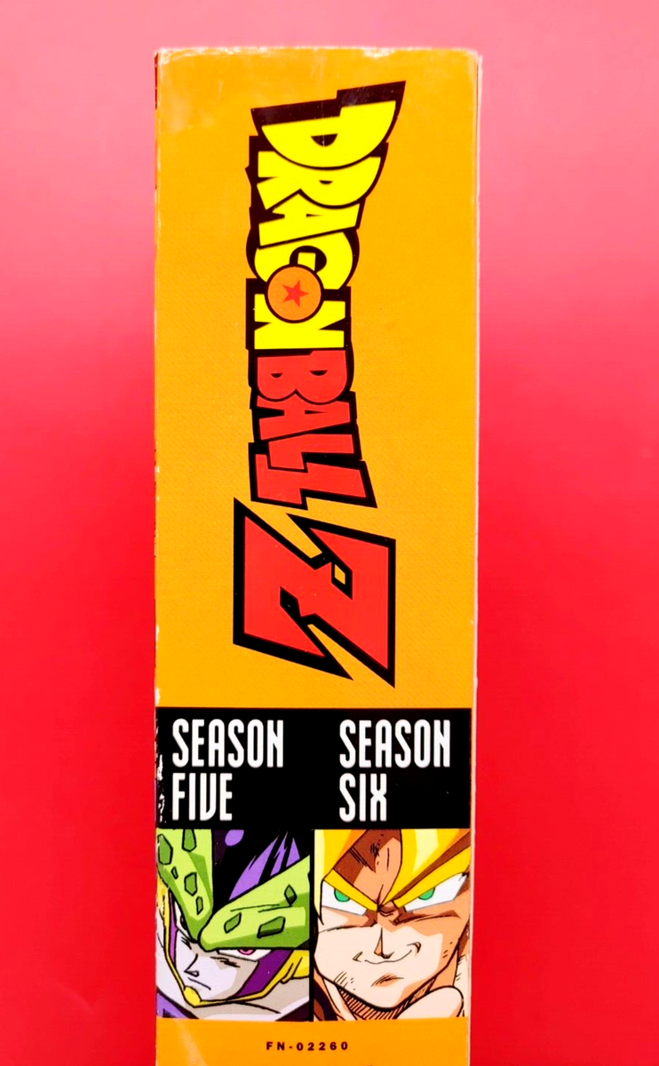Dragonball Z: Complete Seasons Five and Six 5 6 DVD On 12-Disc