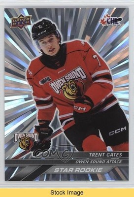 2024-25 Upper Deck CHL Star Rookies Outburst Trent Gates #380 READ e0y