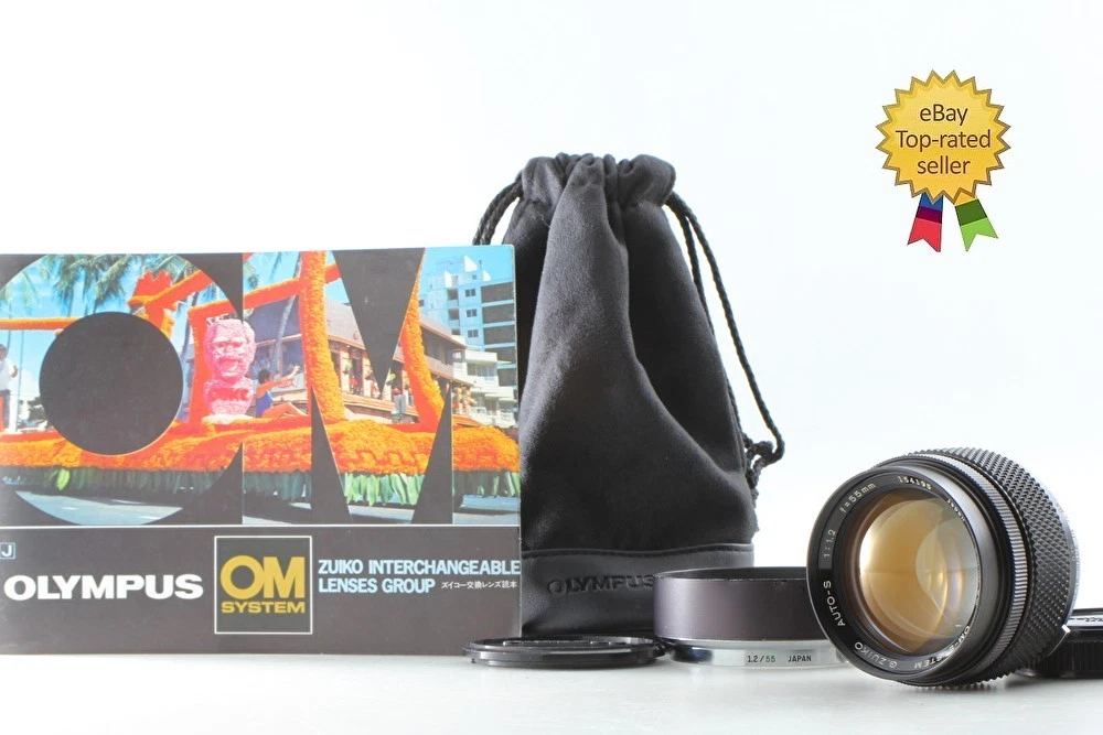 F/1.2 Camera Lenses Olympus 55mm Focal for sale - eBay