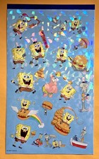 SpongeBob SquarePants Sticker Single Sheet/ Holographic
