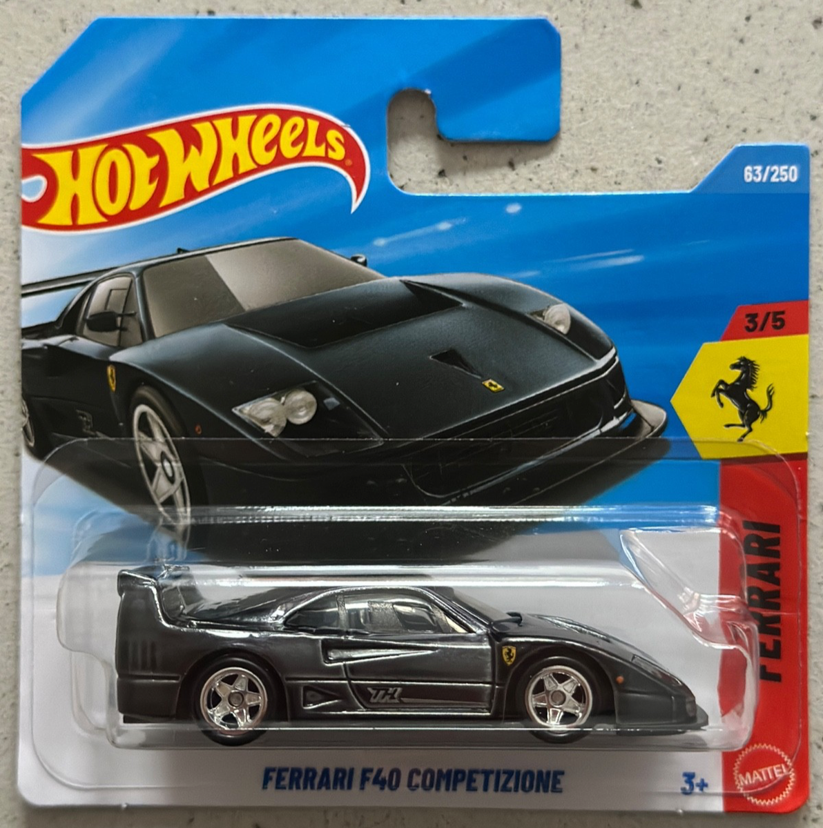 Hot Wheels Ferrari F40 Competizione STH③ Hot Wheels Ferrari F40 Competizione Factory Custom Super Treasure