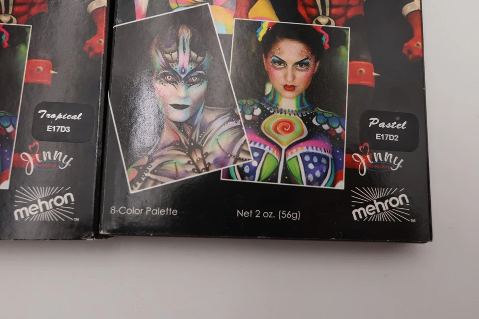 32 PARADISE МАКИЯЖ AQ ТЕЛА КРАСКА МЕХРОН ПАЛИТРА ТРОПИЧЕСКАЯ ПАСТЕЛЬ БЛЕСТЯЩИЙ НЮАНС - Изображение 3 из 4