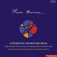 Audio Cd - Olivier Messiaen - Integrale De L'oeuvre Pour Orgue (8 Cd) - Forlane