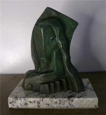 HENRI LAURENS BRONZE SCULPTURE '' SANS TITRE ''SIGNED AND NUMBERED
