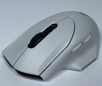 Alienware - AW620M Wireless Optical Gaming Mouse - Lunar Light