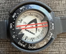 Oceanic Submersible Compass Puck Module Scuba Dive Wrist Band