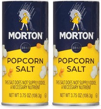 Popcorn Salt, 3.75 oz , 2-Pack, for Popcorn Seasoning