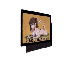 Please Tread on Me Senpai Waifu Gadsden Flag Patch Morale Army Hook sub