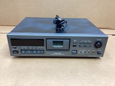 Sony PCM-R300 DAT w/ Caution Error As-Is For Parts No Remote | eBay