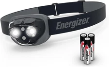 Energizer Vision HD+ LED Headlamp, Water Resistant Bright Headlamp with Digital 