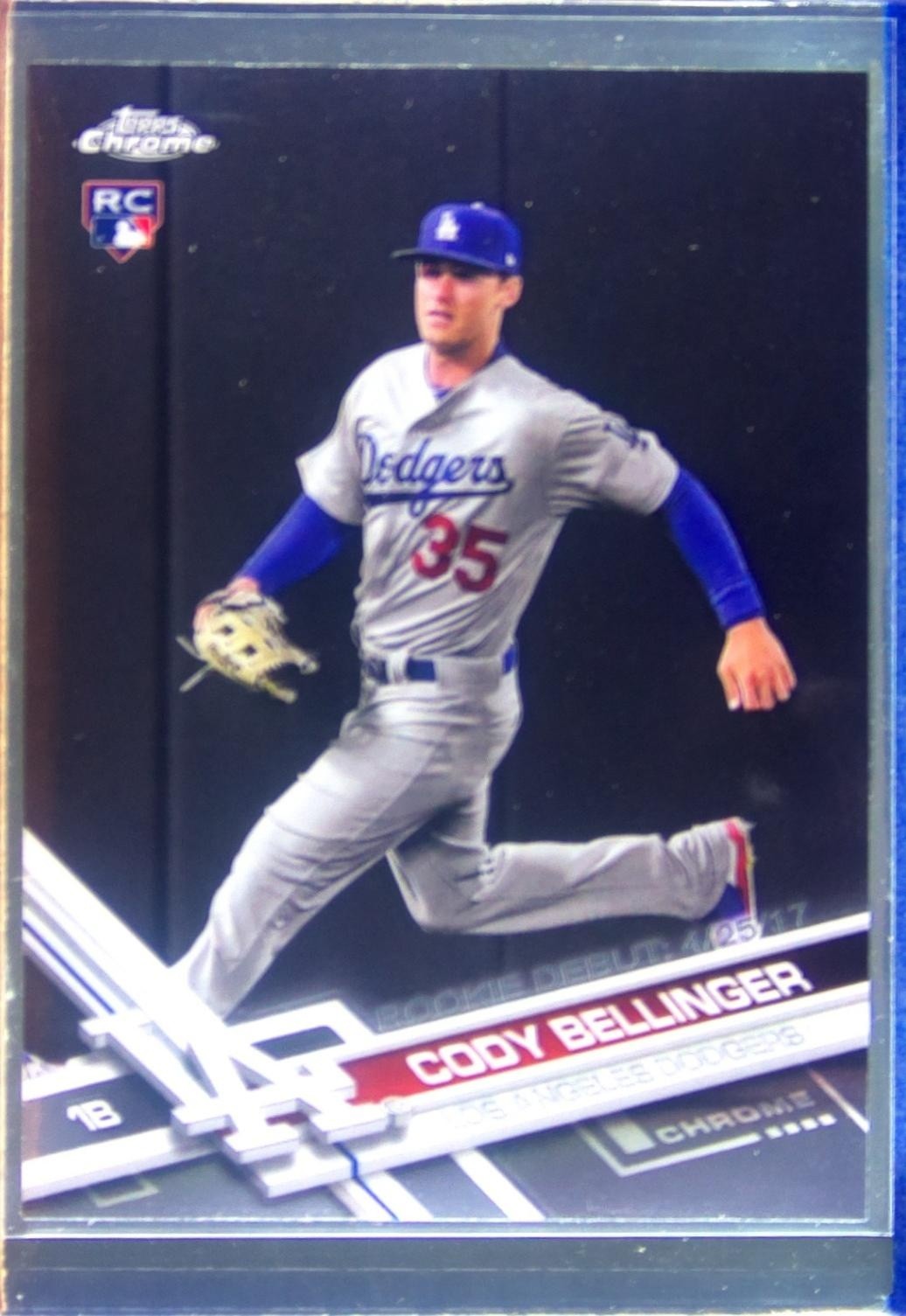 2017 Topps Chrome Update Cody Bellinger RC #HMT99 Dodgers