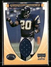 1999 Playoff Momentum SSD #TTC 06 Natrone Means Team Thread Checklists