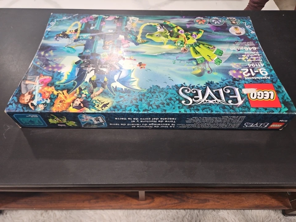 Torre de Noctura y el Zorro de Tierra Rescate LEGO ELFOS (41194) Usado 100% COMPLETO Foto 4 de 4