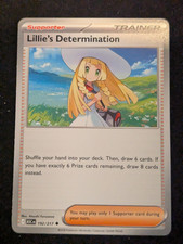 Lillie's Determination Ascended Heroes 192/217 NM Pokemon Card 4 CARD SET B26
