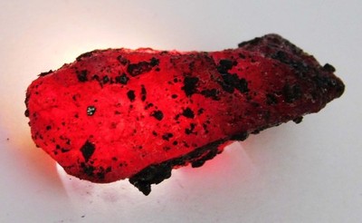 45.9 Ct CERTIFIED Natural Ruby Red Earth Mined Loose Gemstone Huge Rough