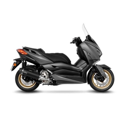 LEOVINCE EXHAUST TERMINAL BLACK FOR YAMAHA X-MAX 300 MAX TECH 21-22 STAINLESS