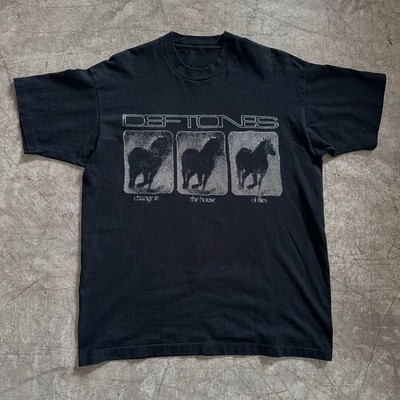 Deftones Change In The House Of FIles T-shirt, Unisex Black T-shirt, Size S-5XL