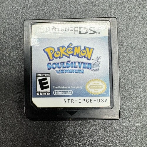 New ListingAuthentic Pokemon SoulSilver Version Nintendo DS Cartridge Only Tested Fast Ship
