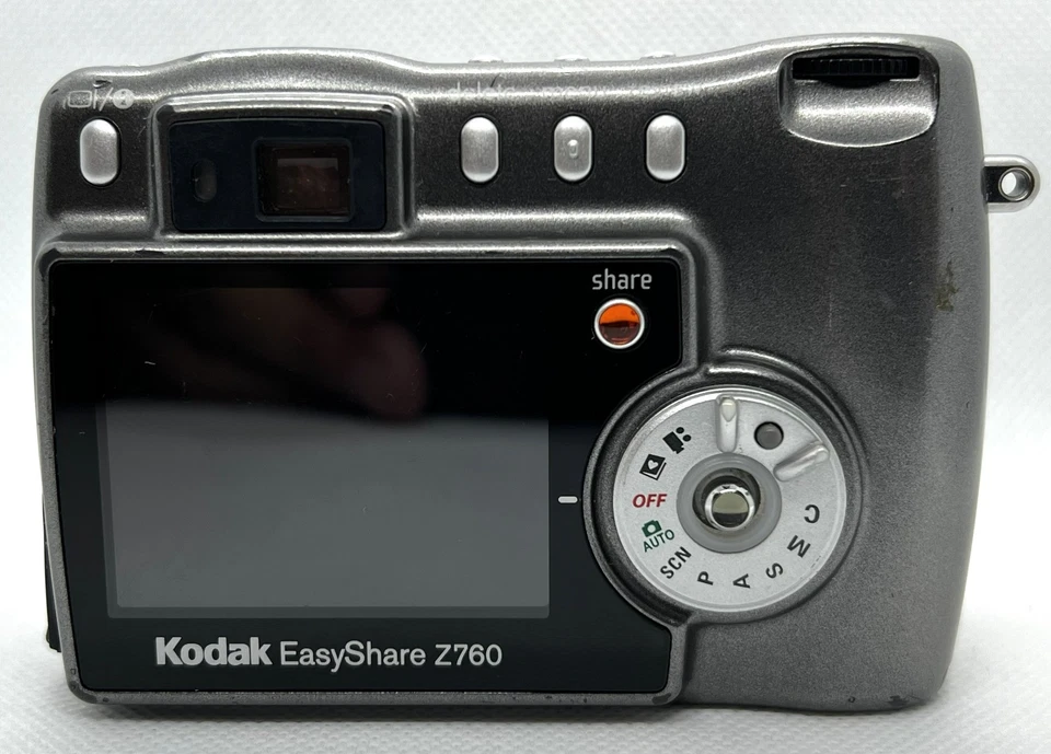Kodak EasyShare Z760 Digital Camera 6.1MP UNTESTED - Image 2 of 4