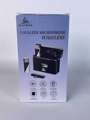 Lavalier Microphone Wireless & Charging Case