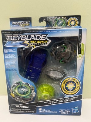 Beyblade Burst Evolution - WYVRON W2 - HASBRO E1079 Rip Fire Light Up USED Box