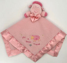 CARTERS Child of Mine Security Blanket Pink Sheep Lamb My Best Friend Lovey Toy