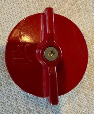 Cessna Fuel Cap C156003-0101 Used Red Aircraft Gas Cap Very Good Condition