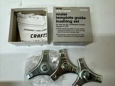 Sears Craftsman Router Template Guide Bushing Set 925082