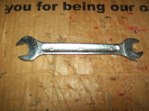 1 Of Vintage SGP 12mm & 14mm Double Open End Wrench - Picture 2 of 2