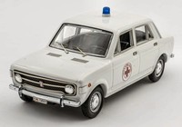 Rio 1/43 Fiat 128 Italienisches Rotes Kreuz 1970 Statisches Modell Diecast