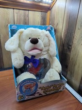 New Teddy CUTE Dog Doggie Design TANKS FOR YOUR FRIENDSHIP! Fish Tank NIB