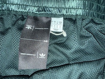 Adidas X Alexander Wang Satin Snap Pants Mens SMALL Shiny Nylon