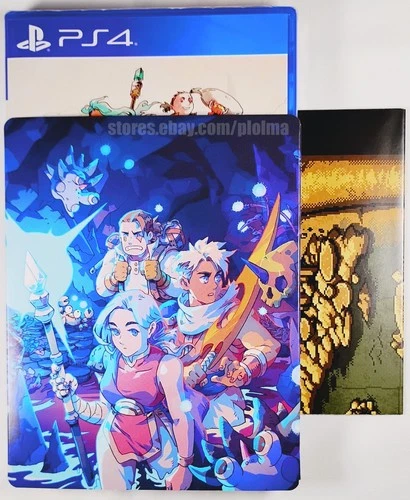 SEA OF STARS iam8bit Exclusive sealed PS4 Game w/ IMPERFECT slipcover + poster