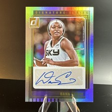 2025 Panini Donruss WNBA Dana Evans #SS-DE Signature Series Auto Holo ACES