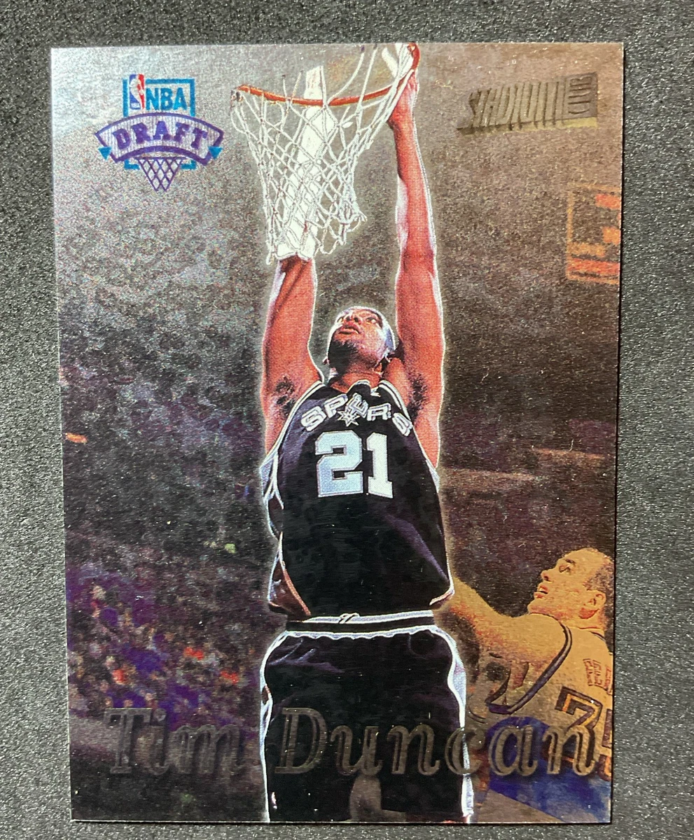 Topps Tim Duncan Basketball Rookie Sports Trading Cards