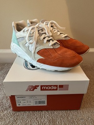 New Balance 990v2 Cyclades Kith Ronnie Fieg Size 14 (with socks)