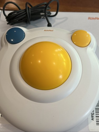 AbleNet BIGtrack 2 Trackball - New Open Box With USB Plug In - Afbeelding 2 van 13