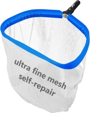 17.5'' Ultra Fine Mesh Pool Skimmer Net Rake for Sand Silt Pollen Debris - Super