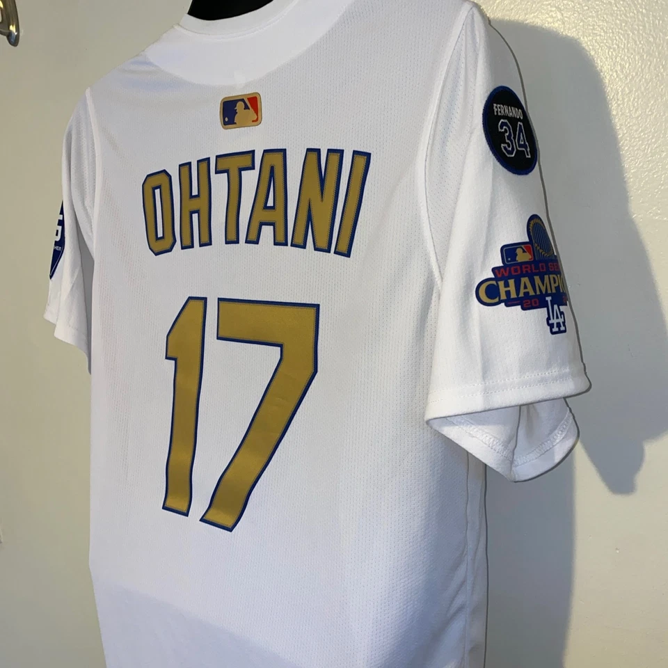 LA Dodgers Nike 2025 Gold Collection Limited Jersey – Shohei Ohtani Size Medium - Image 3 of 4