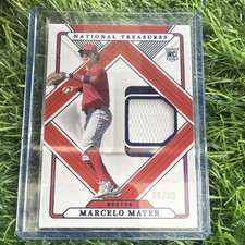 Panini 2025 National Treasures Treasures Marcelo Mayer #TT-MM Blue /49 SSP 🔥🔥