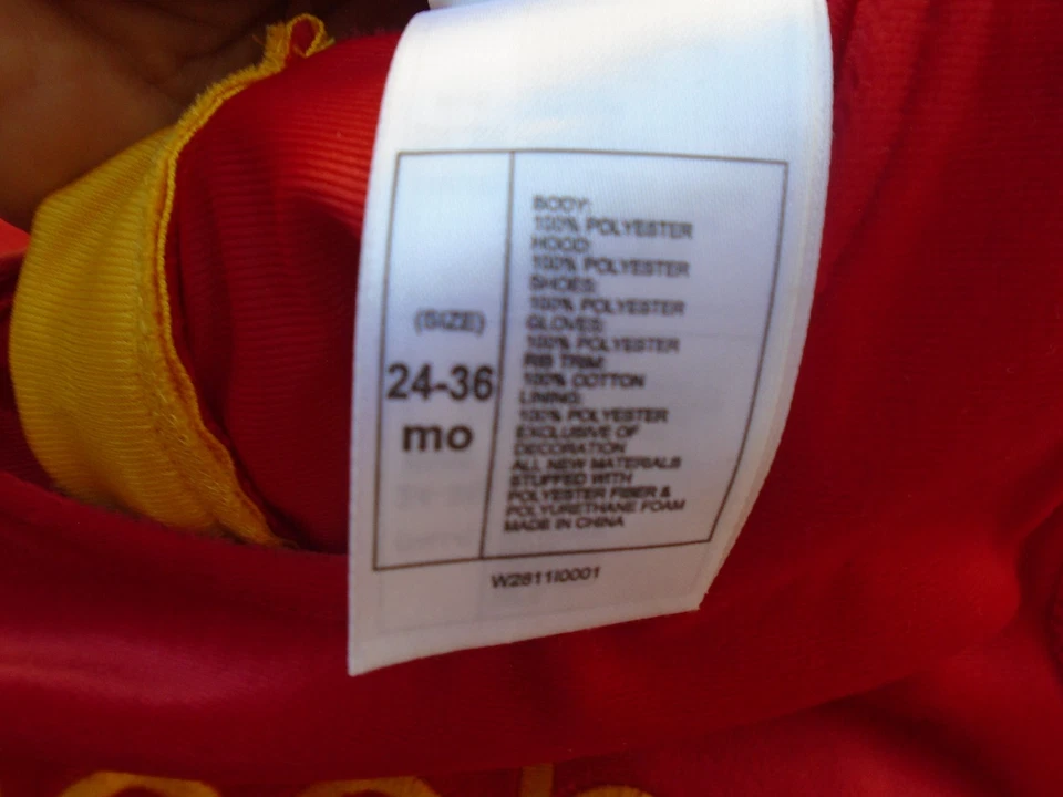 Disney Store Deluxe плюшевый Винни-Пух костюм 24-36 месяцев - Изображение 3 из 4