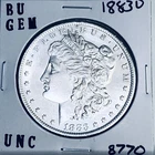 1883 O BU GEM MORGAN SILVER DOLLAR UNC MS+++ U.S. MINT RARE COIN 8770