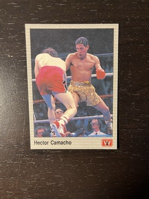 1991 HECTOR MACHO CAMACHO ROOKIE (HOF) AW All World Sports Boxing Card #7 (B)