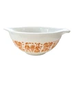 Pyrexd Orange Pumpkin Butterprint #442 Orange 1 1/2 Quart  Cinderella Bowl
